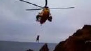Sandymouth Helicopter Rescue