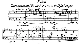 F. Liszt - Transcendental etude S. 139 no. 11 in D flat major