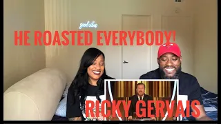 HE ROASTED EVERYBODY! RICK GERVAIS' MONOLOGUE- 2020 (REACTION)