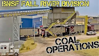 MODERN BNSF Fall River Division - Realistic Coal Operations in HO Scale