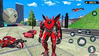 Mirage Multiple Transformation Jet Robot Car Game 2020 #3 - Android Gameplay