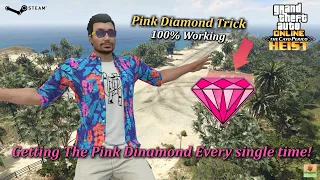 How to get The Pink Diamond Every single Time? - GTA Online Cayo Perico Heist (New Trick)