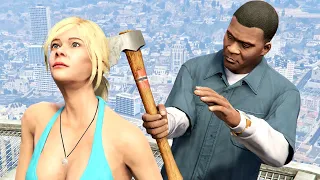 GTA V PC Franklin Kills Tracey (Editor Rockstar Movie Cinematic Short Film)