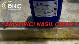 Yapıştırıcı Nasıl Çıkar? Yapışkan Tutkal Bally (bali) Sökücü Solvent !!