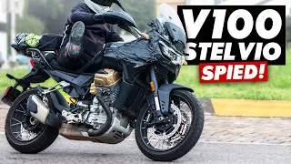 New 2024 Moto Guzzi V100 Stelvio Spied: Everything You Need To Know!