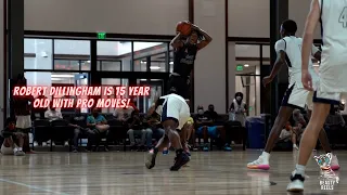 Robert Dillingham!! HAS PRO MOVES AS A 15 YEAR OLD!! AAU SUMMER MIXTAPE