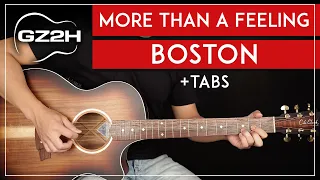 More Than A Feeling Guitar Tutorial Boston Guitar Lesson |All Guitar Parts|