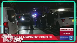 Shooting investigation at Tampa apartment complex