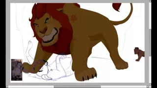 Kion to rescue! - TLG speedpaint