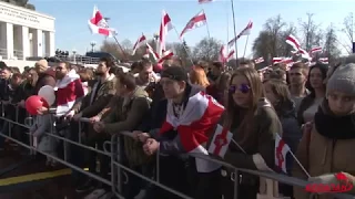 Свята Незалежнасці. Мінск. 25 сакавіка