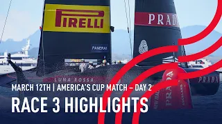 36th America's Cup Race 3 Highlights