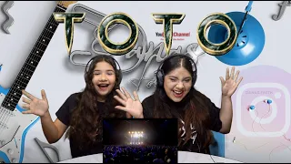 Two Girls First Time Reacting to Toto - Home Of The Brave (Live in Poland 2013)