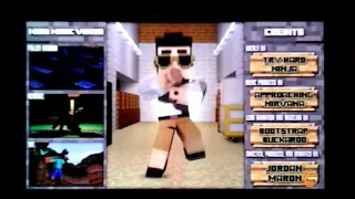 "Minecraft Style" - A Parody Of PSY's Gangnam Style (Without Music) Reversed + Original