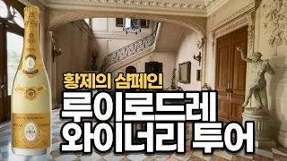 럭셔리 샴페인 크리스탈👑 루이로드레 와이너리에 다녀왔습니다.