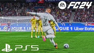 EA FC 24 - PSG vs BORUSSIA DORTMUND - PS5 GAMEPLAY 4K 60fps