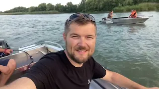 Один день из жизни производства лодок Girgis. Покатушки, отгрузки лодок на воде.