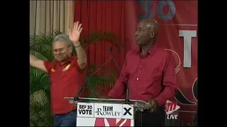 PM Rowley's RED Team In Clean Sweep At PNM Internal Polls