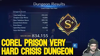 Corel Prison Crisis Dungeon S+ Very Hard - FF7 Ever Crisis