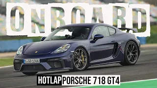 HOTLAP |  Porsche 718 GT4 (420ch) | Magny-Cours