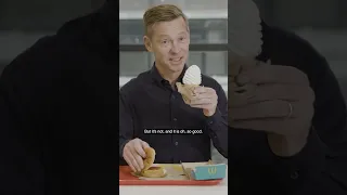 McDonald's CEO eats a Filet-o-Fish® & Ice cream combo for April Fool's!