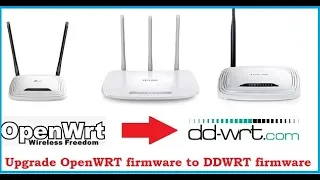 Upgrade OpenWRT firmware to DDWRT firmware