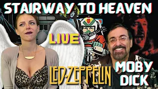 Stairway to Heaven LIVE MSG '73 [Led Zeppelin Reaction] + Moby Dick - Madison Square Garden 1973