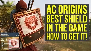 Assassin's Creed Origins Tips BEST SHIELD & How To Get It (AC Origins Best Weapons)