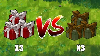 3 Plants Boxes VS 3 Random Zombie Boxes - Who Will Win? PVZ 1 Fusion Challenge