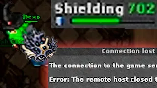 I tried to get SHIELDING 1000... and ended up BREAKING TIBIA