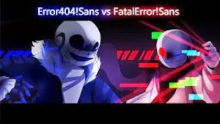 |Error404!Sans| VS |FatalError!Sans| Animation Dub: Original by Nec But Animator