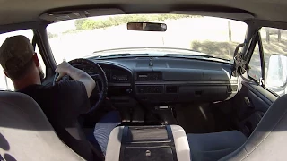 1995 F150 5.0L Mustang ECM and ZF5 Swap Test Drive