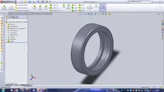 Episode10 (Comment réaliser un roulement à billes sur solidworks part1)