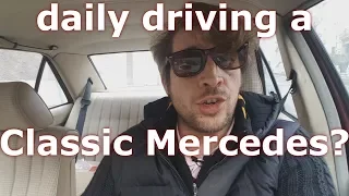 1 year of daily driving a classic car! Mercedes Benz 190E