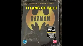 BATMAN (1989) 4K UHD Unboxing - Titans Of Cult