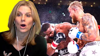 Mom Reacts to Jake Paul's Knockout of Tyron Woodley