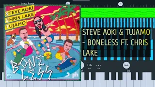 How To Make Music Steve Aoki & Tujamk - Boneless ft. Chris Lake (FLM Tutorial)