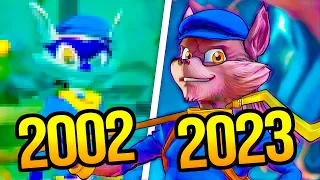 Evolution of Sly Cooper Games (2002-2023)