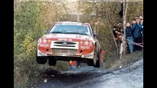 Best of..Ford Escort WRC.  Action/Speed. Patrick Snijers/Gregoire de Mevius/Francois Delecour