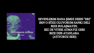 Isyan Tetick- Patlamaya Devam (lyrics/текст/слова/şarkı sözleri)