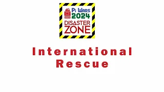 PIWars 2024 - International Rescue Technical and Artistic Merit