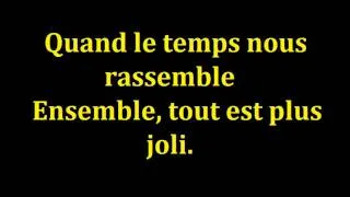 Jean jacques goldman ensemble paroles (souvient toi)