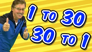 1 to 30 and 30 to 1 | Jack Hartmann Count to 30 | Counting Song