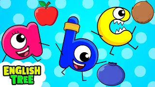 ABC Phonics and Food + More Phonics and Alphabet Songs for Kids | English Tree
