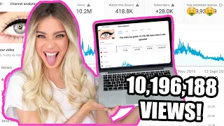 How much YouTube paid me for my 10,000,000 viewed video (not clickbait)