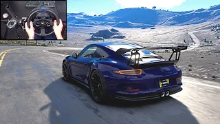 Porsche 911 GT3 RS - The Crew Motorfest (Steering Wheel) Gameplay