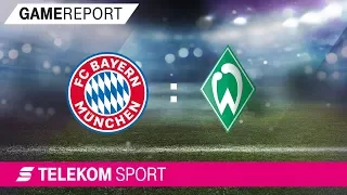 FC Bayern München - SV Werder Bremen | 09. Spieltag, 17/18 | Telekom Sport