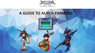 DFFOO GL Basics (AUTO+ Farming Demo)