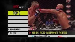 UFC Now Ep. 321 Top 5 Fan Favorite Fighters