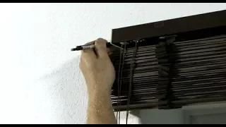 JalouCity - Montage Holzjalousie - Schnurzug 50mm (Wand)