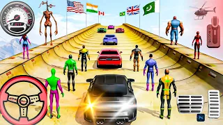 Superhero Mega Ramp Challenge Car Stunt Game Android Gameplay